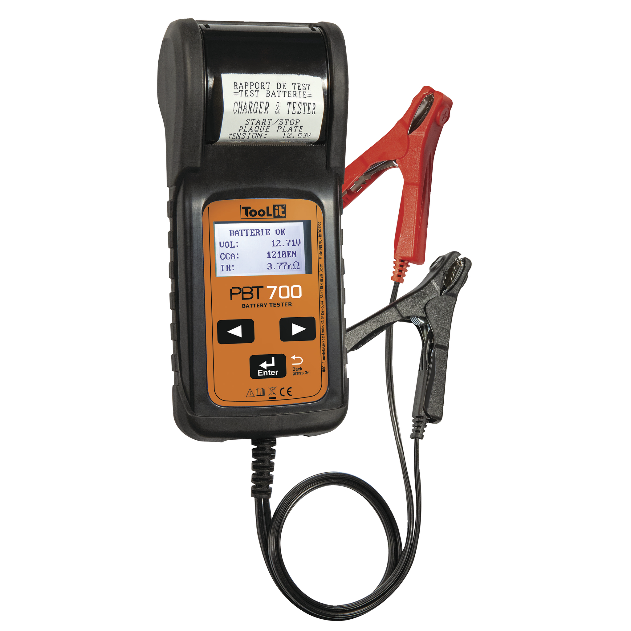 GYS Accutester DBT500 digitaal 6/12V 7-240Ah (5192079823), Gys | Auto & Fiets